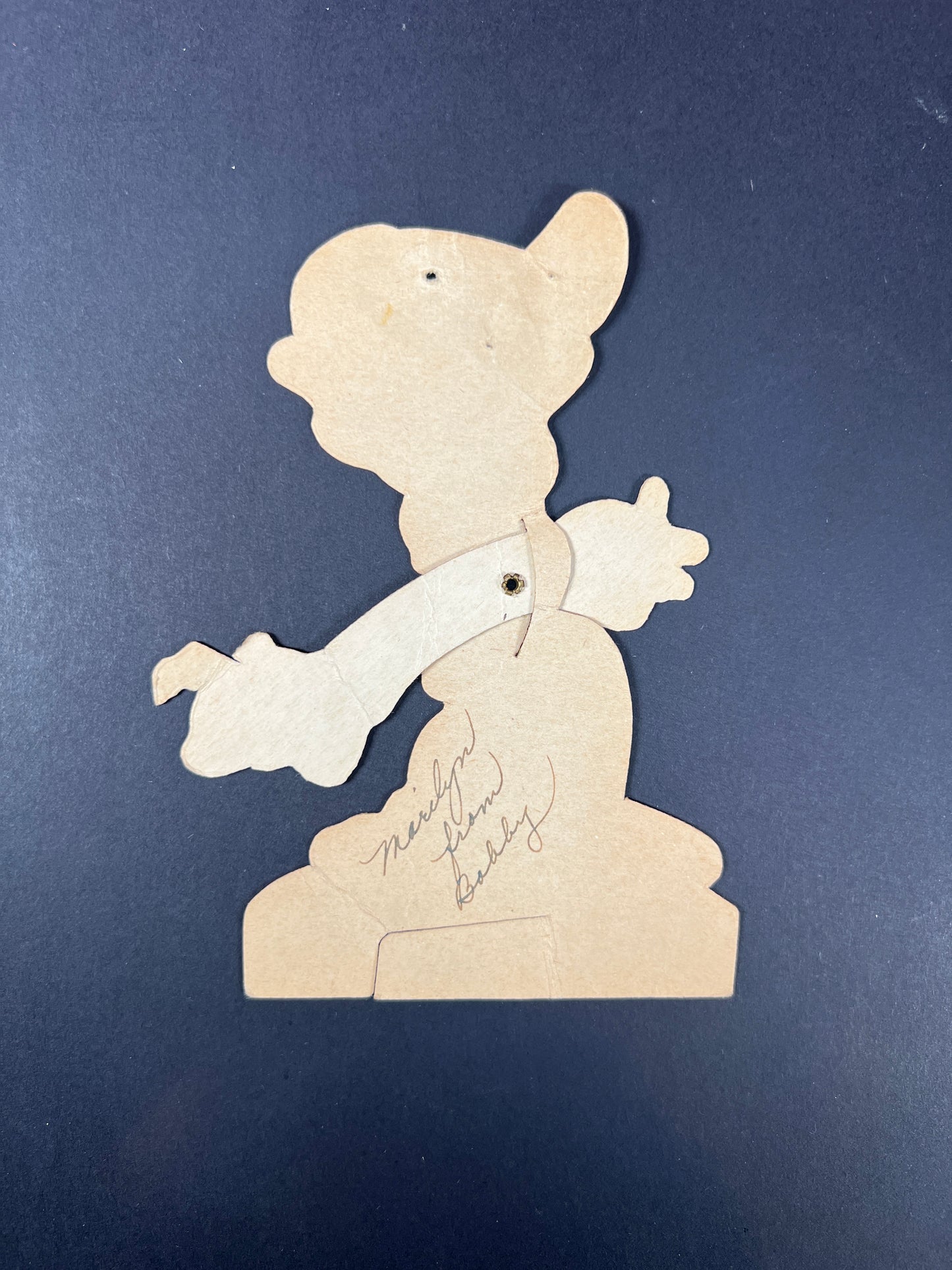 Vintage Ephemera - Mechanical Valentine’s Day Card - Simply Dopey - Walt Disney - USA