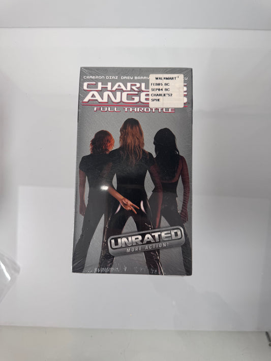 VHS - Charlies Angels: Full Throttle - 2003 Factory Sealed