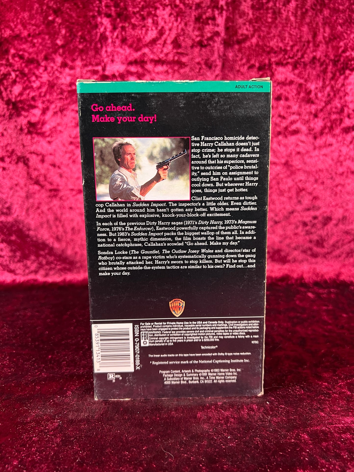 VHS - Sudden Impact - 1983