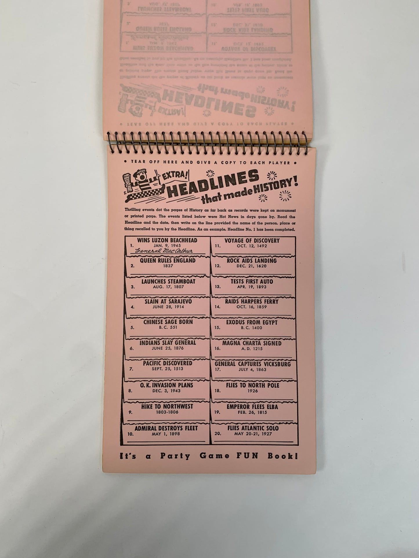 Vintage Game - Who Is It? Party Games - Ed Smith Mfg. Co. - 1960s