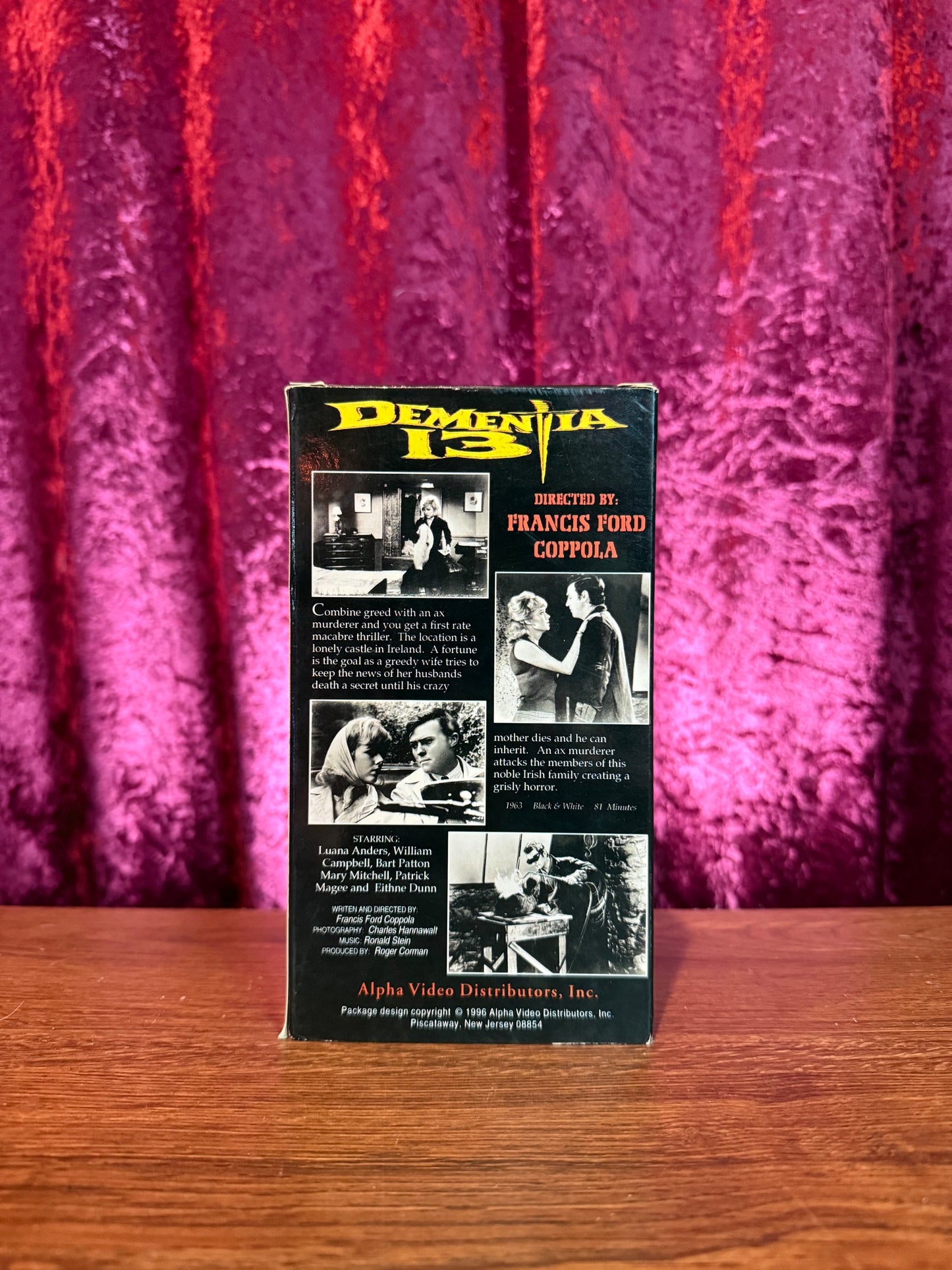 VHS - Dementia 13 - 1963
