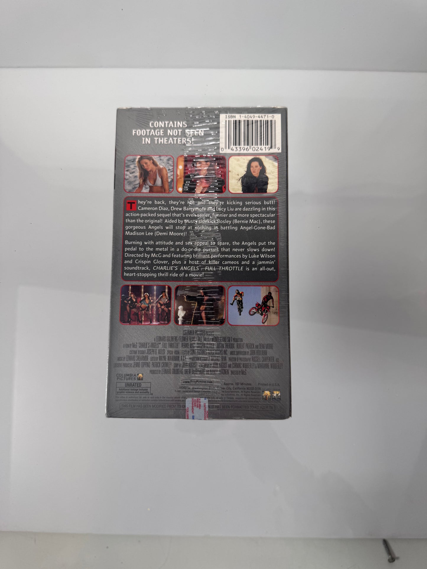VHS - Charlies Angels: Full Throttle - 2003 Factory Sealed