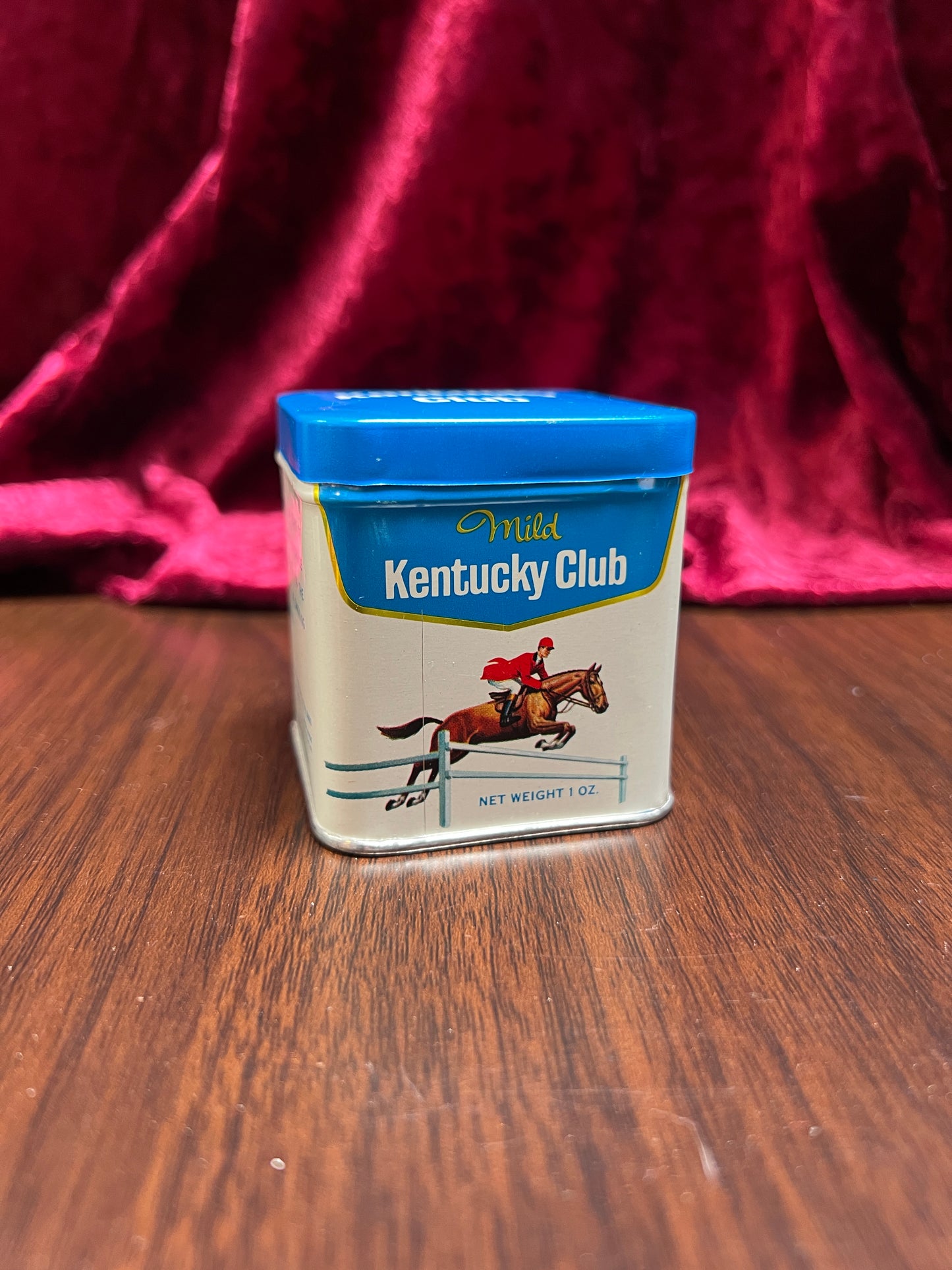 Vintage Advertisement - Tobacco Tin - Kentucky Club Mild - 1 Ounce