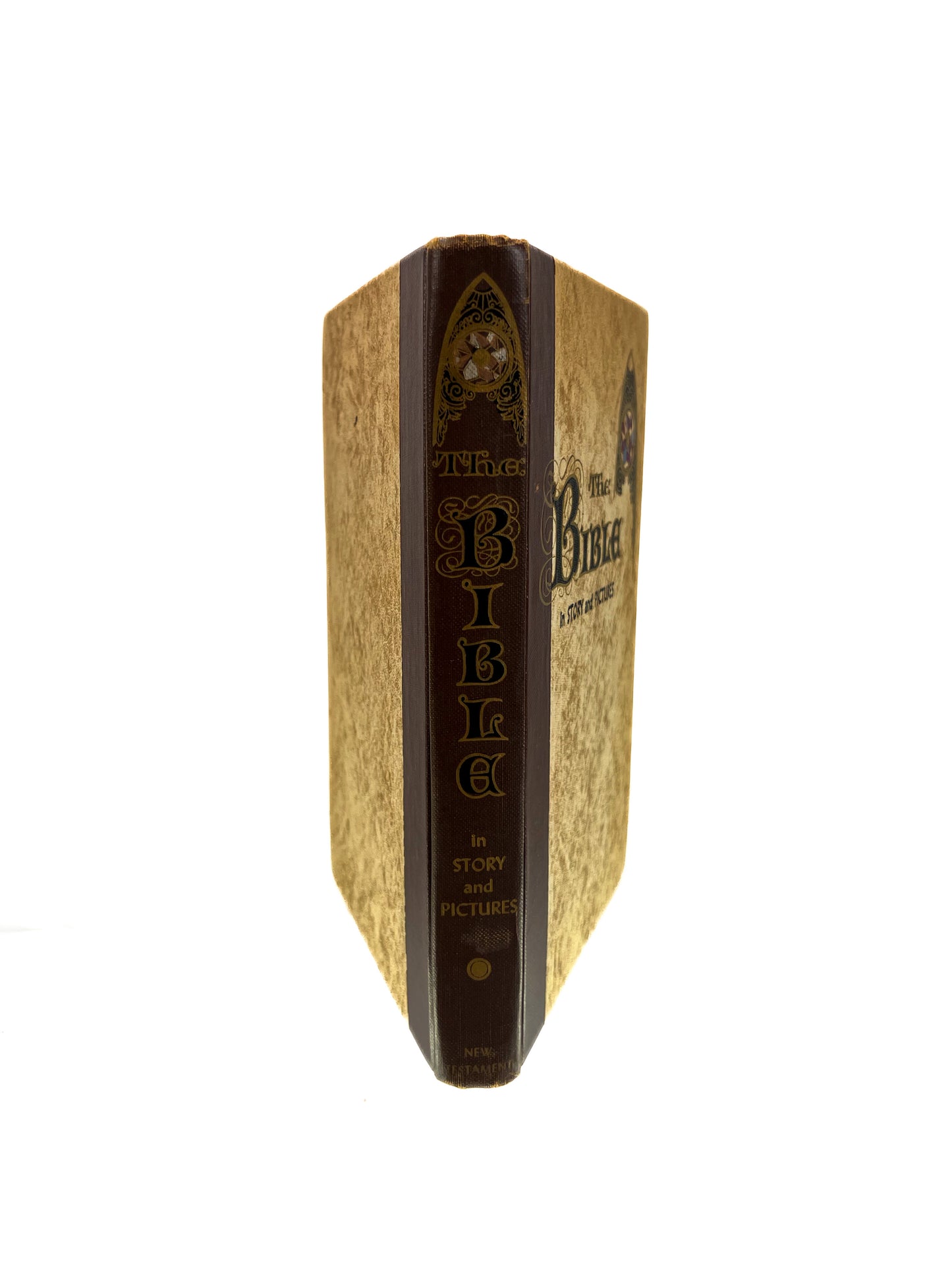 Vintage Hardcover - The Bible in Story and Pictures - Harold Begbie - 1956