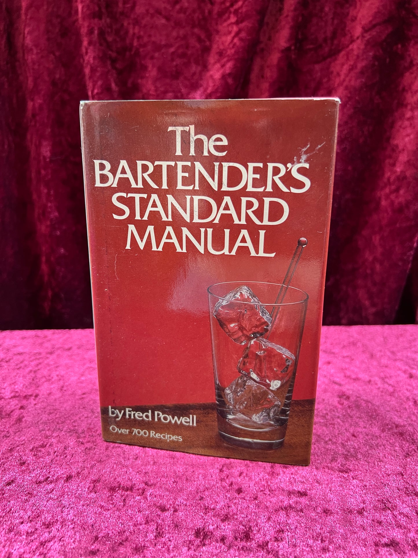 Vintage Hardcover - The Bartender's Standard Manual - Fred Powell - 1979