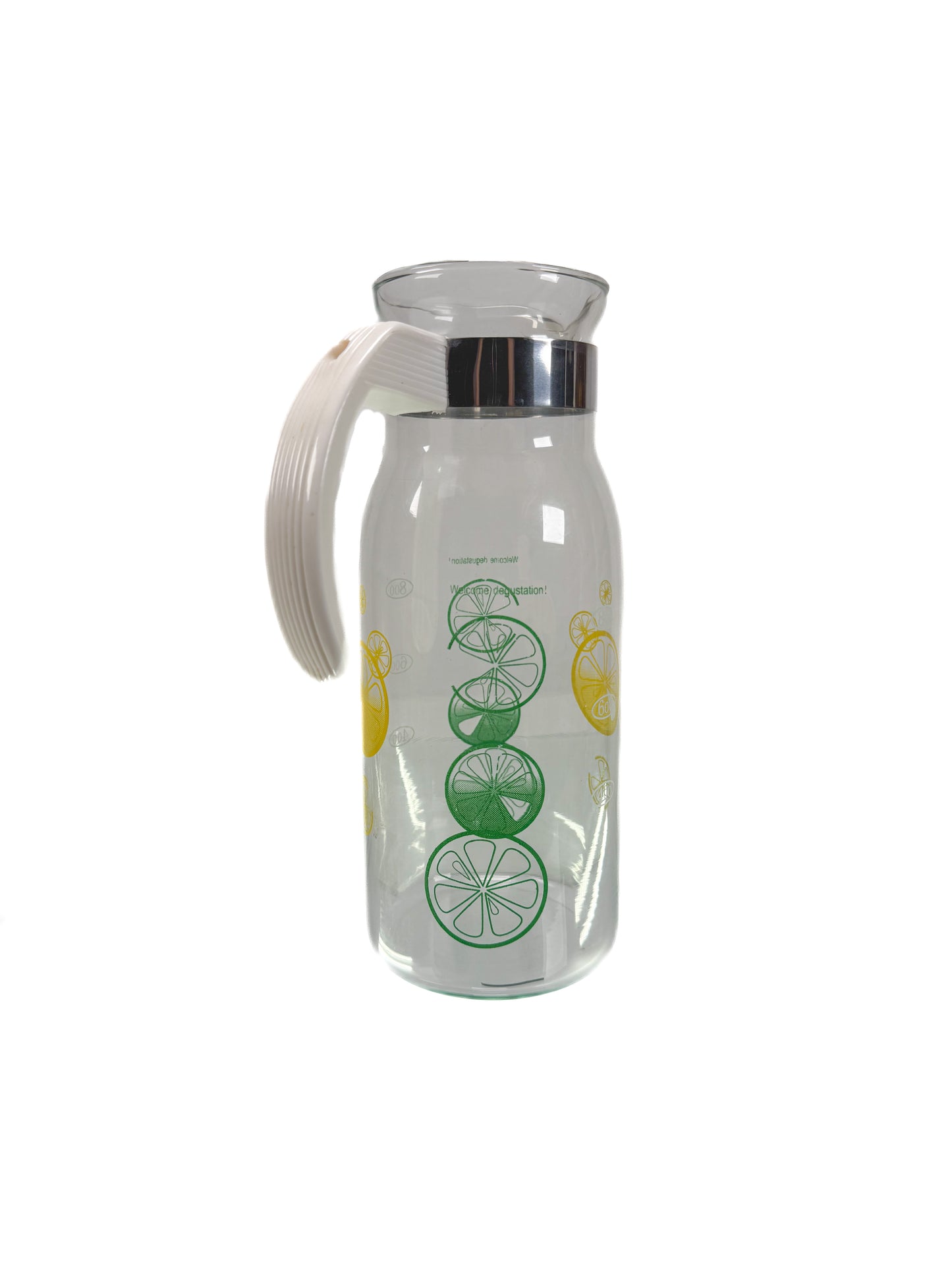 Vintage Pyrex Carafe - Lemon and Lime Juice Pitcher - No Lid