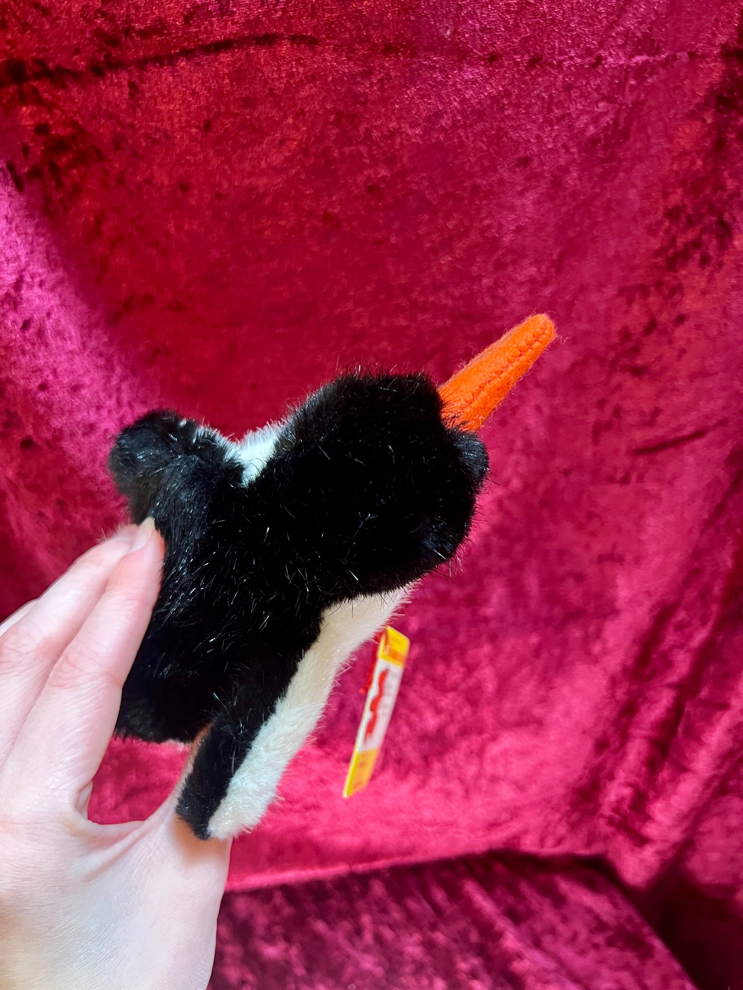 Vintage Collectibles - Miniature Stuffed Toy - Peggy The Penguin - 2505/12 - Steiff - Germany