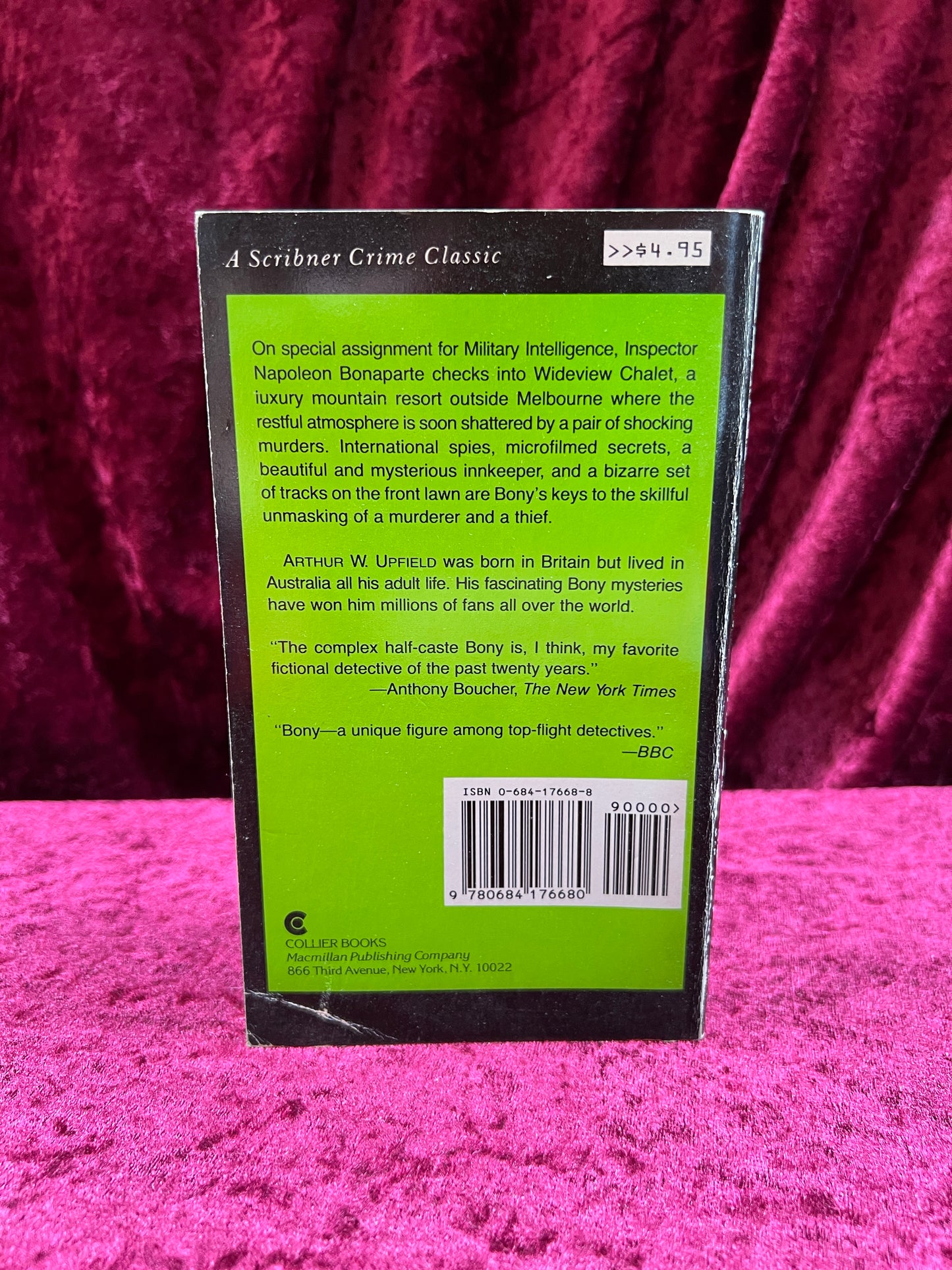 Vintage Paperback - The Devil's Steps - Arthur W. Upfield - 1987