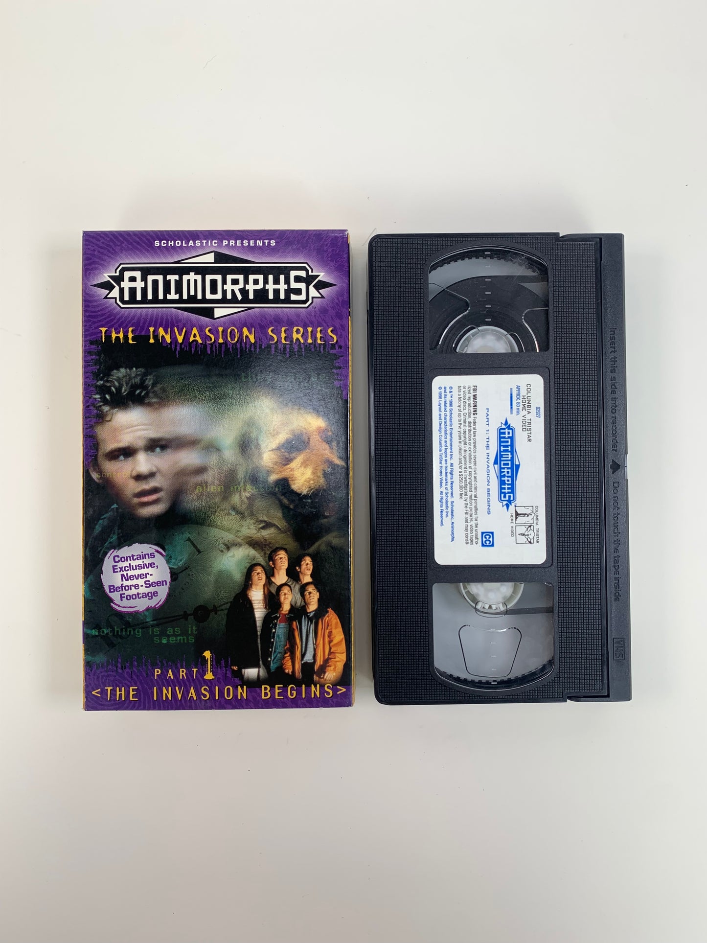 VHS - Animorphs The Invasion Series Part 1 - 1998