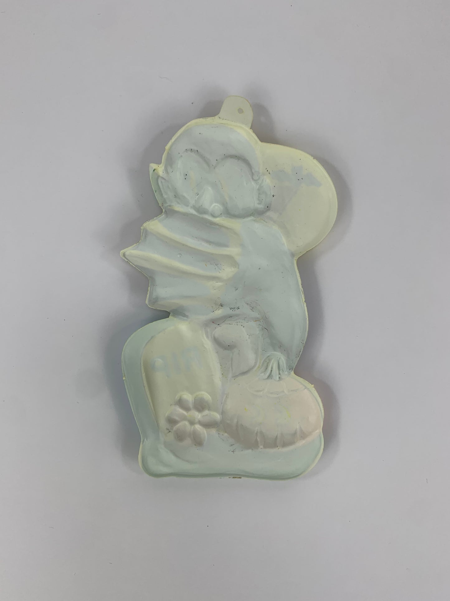 Vintage Halloween 3D Vacuform - Vampire & Gravestone
