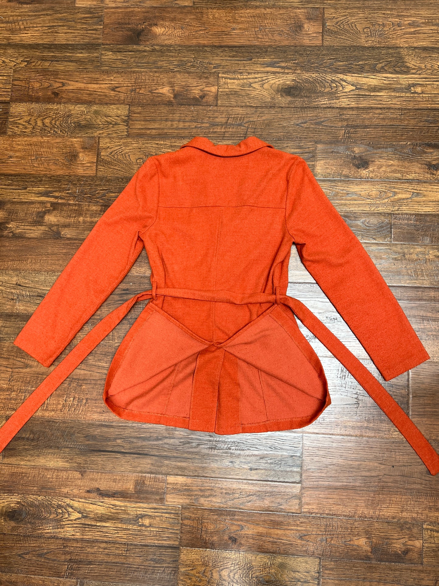 Vintage Clothing - Lightweight Jacket - Burnt Orange - Medium - Forever 21 - Made in USA