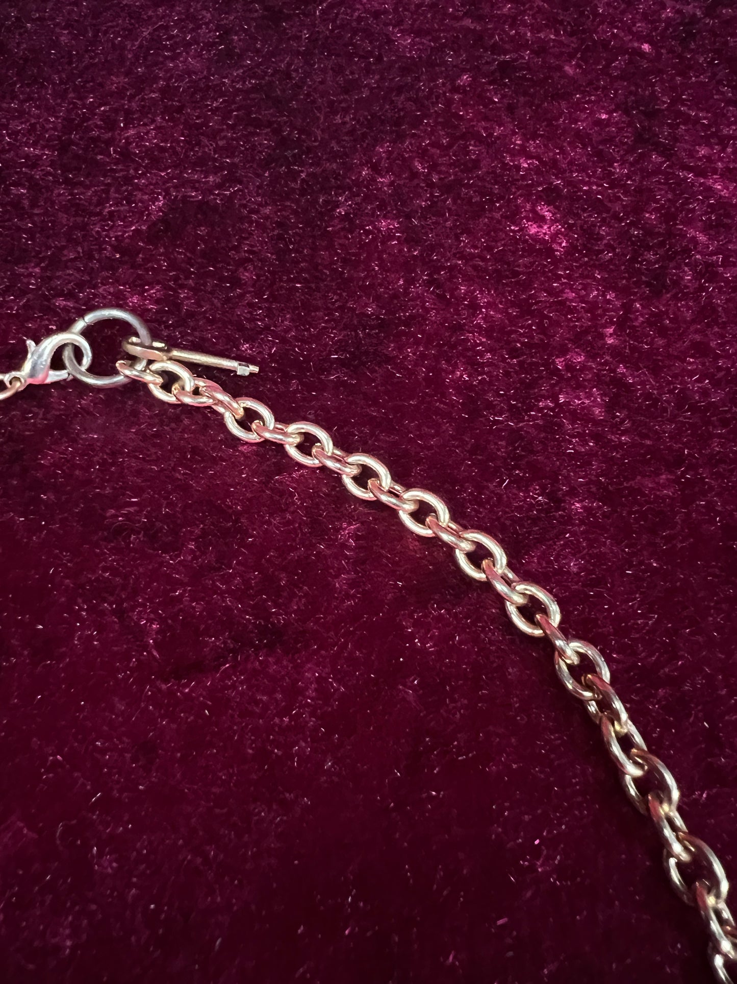 Vintage Gold Tone Trinket Charm Necklace - Eclectic Keepsake Statement Piece