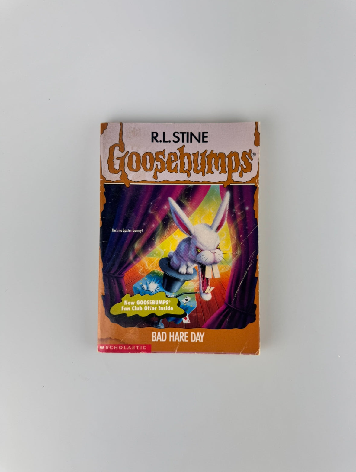 Vintage Horror Paperback - Original 1990s Goosebumps Book - R.L. Stine