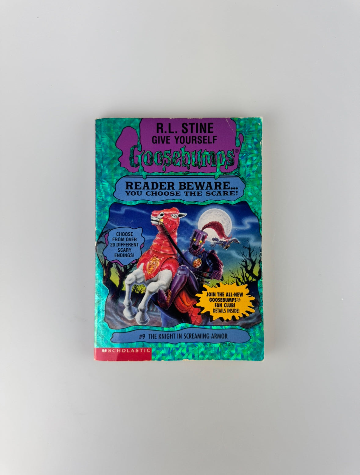 Vintage Horror Paperback - Give Yourself Goosebumps Book | Reader Beware...You Choose The Scare! - R.L. Stine