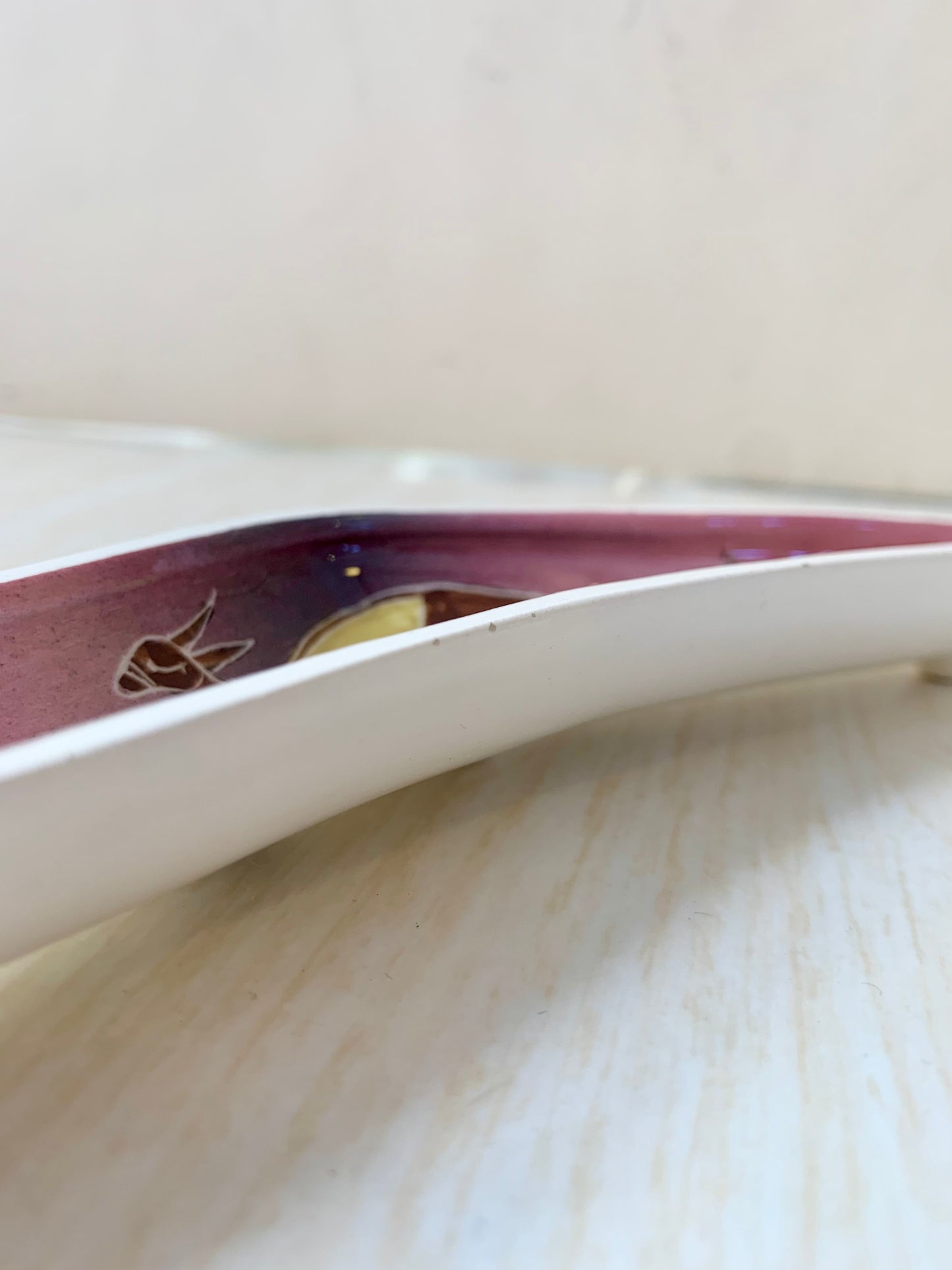 Ana Studios Boomerang Dish - Pink Kangaroo