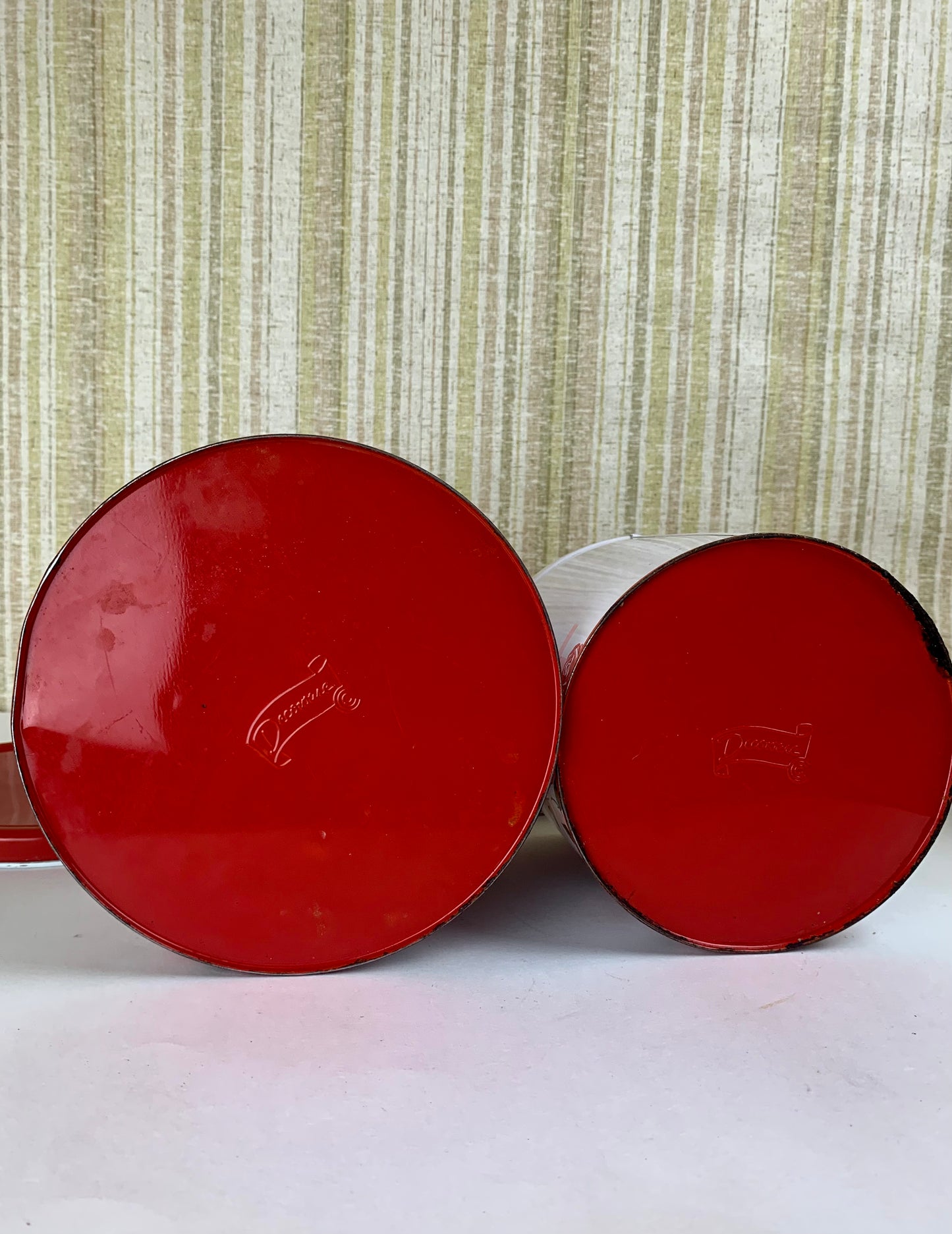 Decoware Rose Trellis Canisters - Set of 4