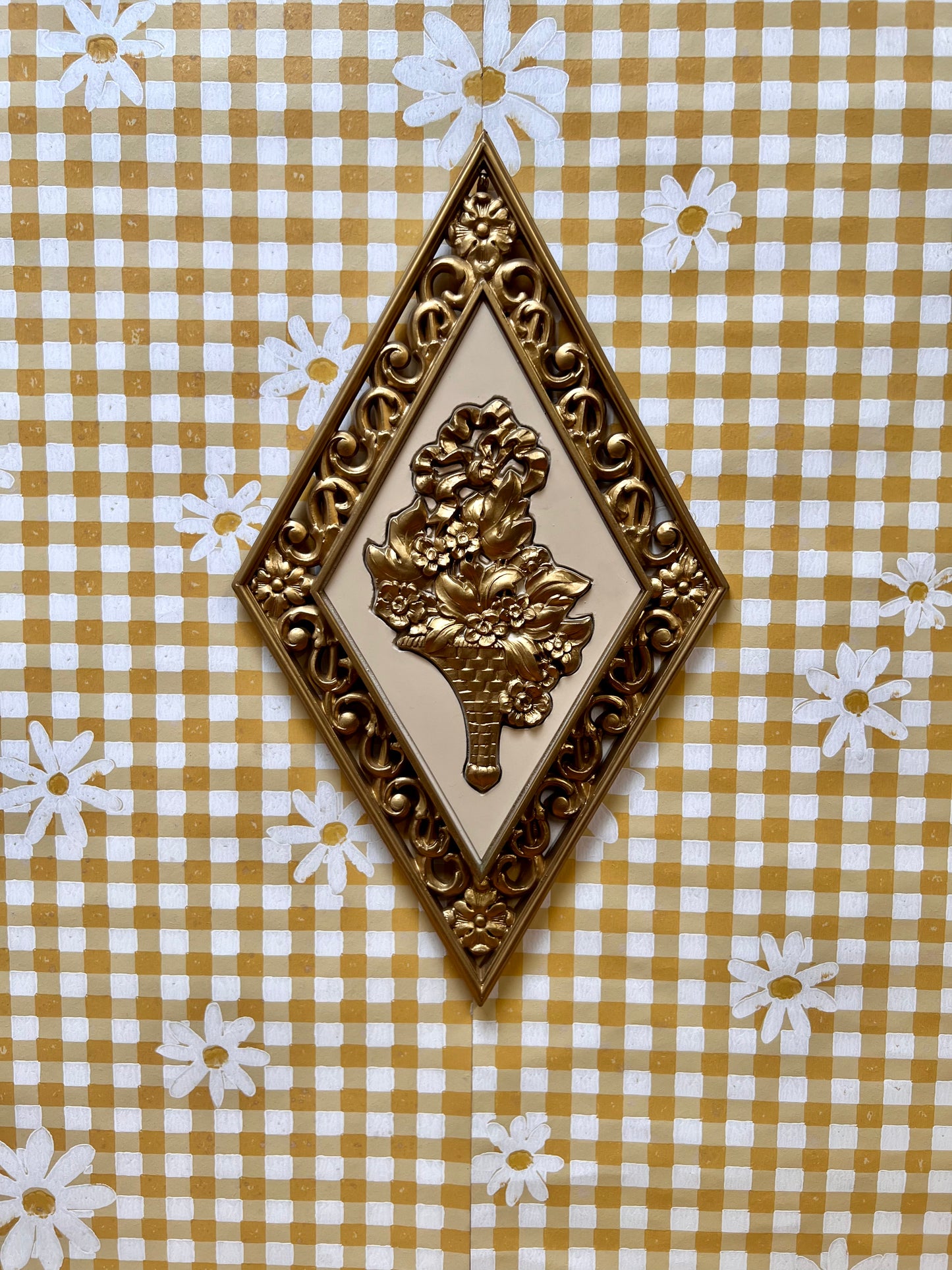 Vintage Dart Industries Hollywood Regency Wall Plaque