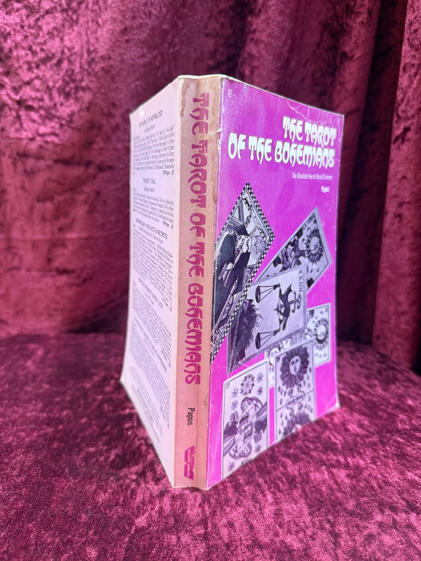 Vintage Paperback Book - The Tarot Of The Bohemians: The Absolute Key to Occult Science - 1971