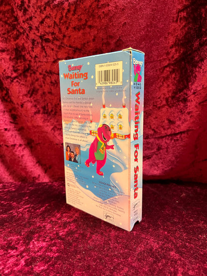 VHS - Barney Sing Along - Waiting For Santa - 1992