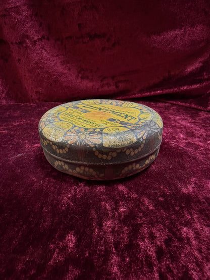 Vintage Medicine Cabinet - Metal Tin - McNess’ Mentholated Ointment