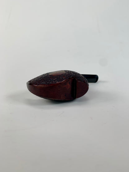 Vintage Smoking Pipe - Voldendam Holland Souvenir Shoe Hand Pipe