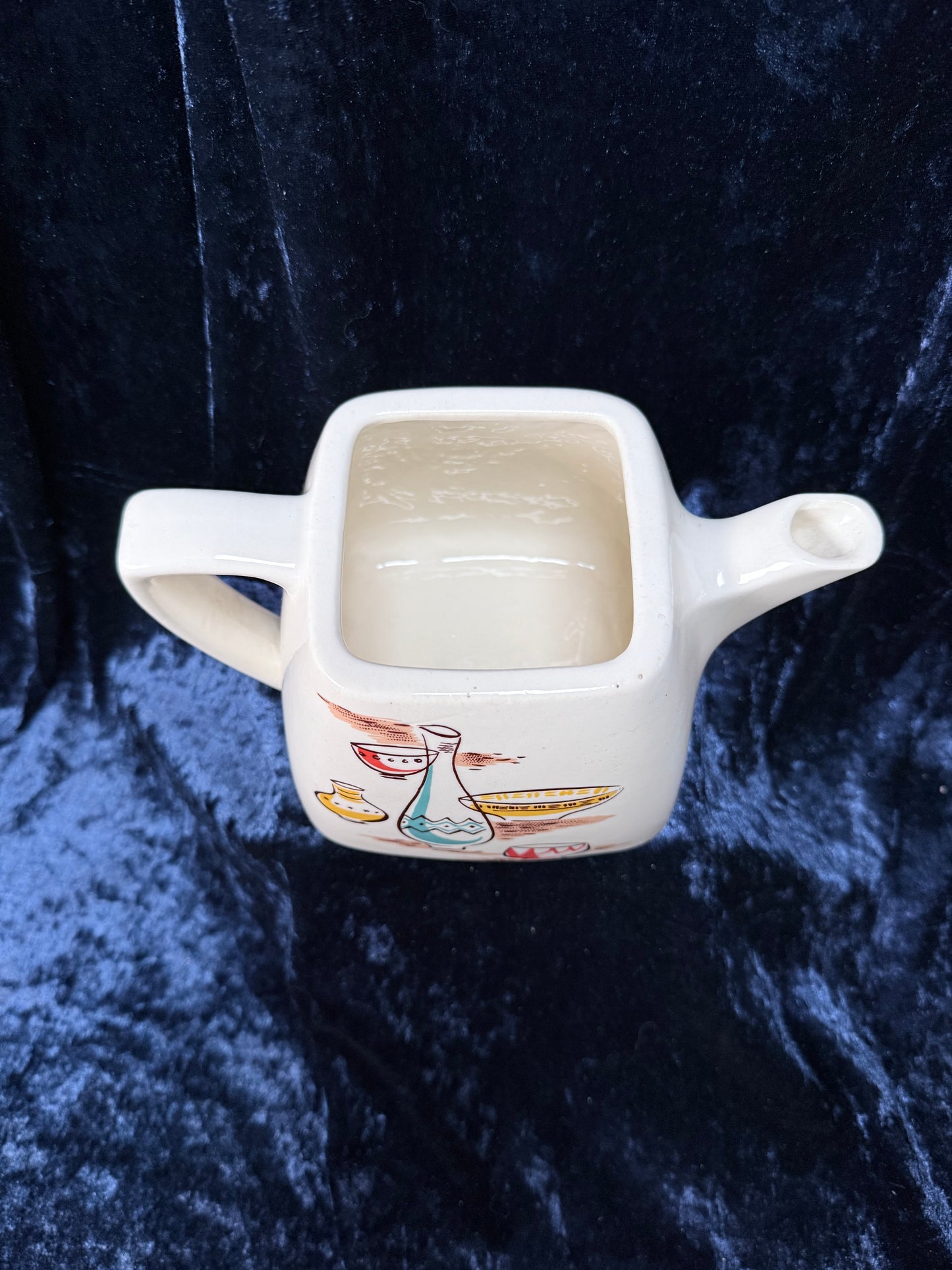 Vintage Ceramic Stanford Sebring Teapot – Atomic Pottery Design Model 509-B