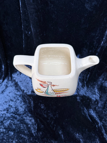 Vintage Ceramic Stanford Sebring Teapot – Atomic Pottery Design Model 509-B