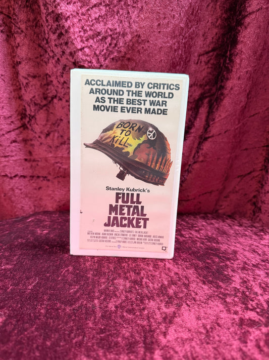 VHS - Full Metal Jacket - 1987