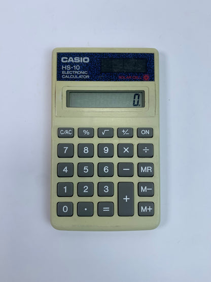 Vintage Electronics - Handheld Calculator - Casio - HS-10