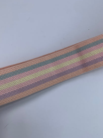 Vintage Accessories - Pastel Rainbow Luggage Strap - Posey Company