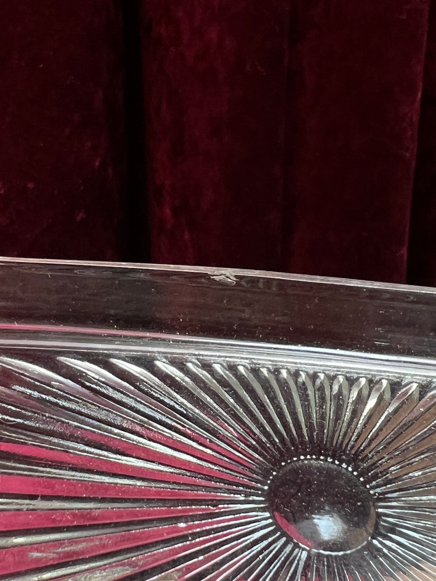 Vintage Silverplate Butter Dish - Ornate Rococo Design with Glass Liner