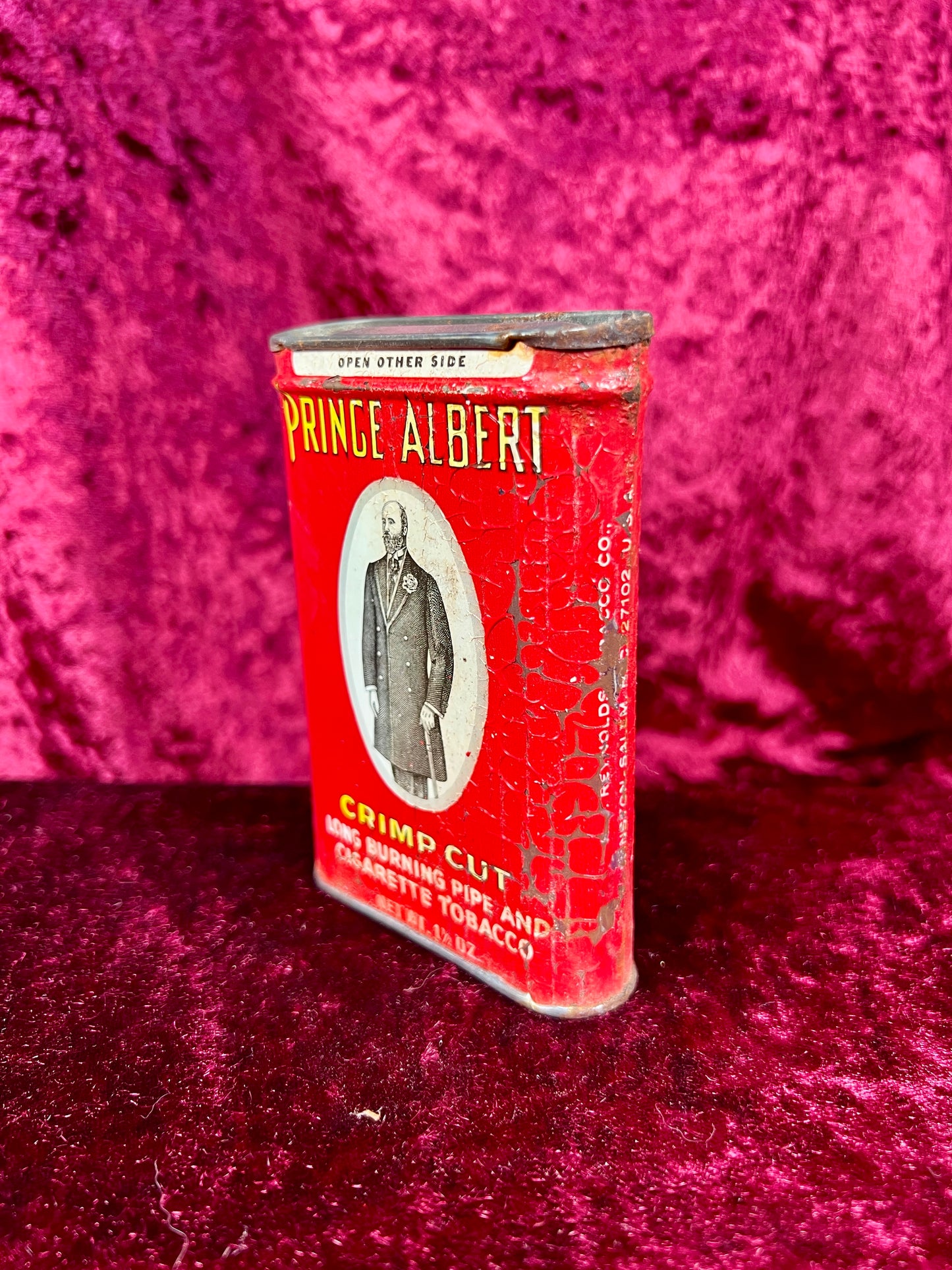 Vintage Tobacciana - Tobacco Tin - Prince Albert / Crimp Cut - #3