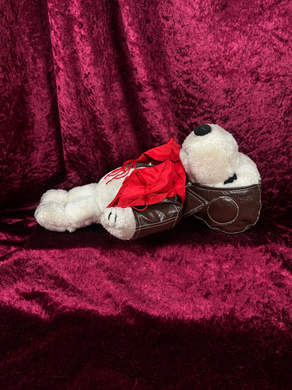 Vintage 1979 Plush Snoopy Doll and His Wardrobe - 10 Outfits - Determined Productions Inc.