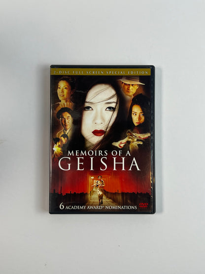 DVD - Memoirs Of A Geisha - 2-Disc Full Screen - Special Edition - 2006