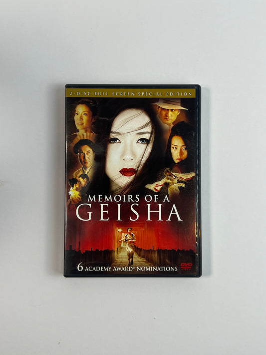 DVD - Memoirs Of A Geisha - 2-Disc Full Screen - Special Edition - 2006