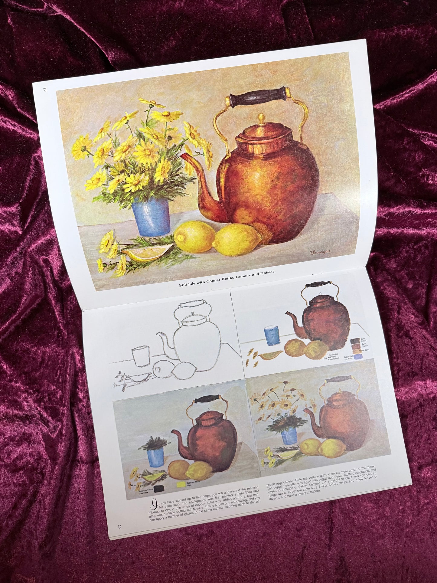Vintage Art Instruction Magazine - Of Course You Can Paint Walter T. Foster Guide