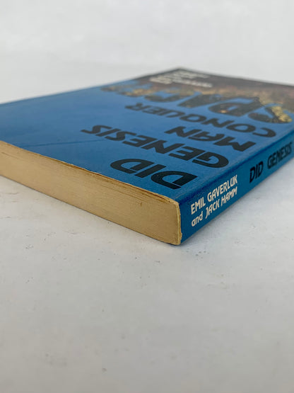 Did Genesis Man Conquer Space? by Emil Gaverluk and Jack Hamm, Second Printing Paperback 1974