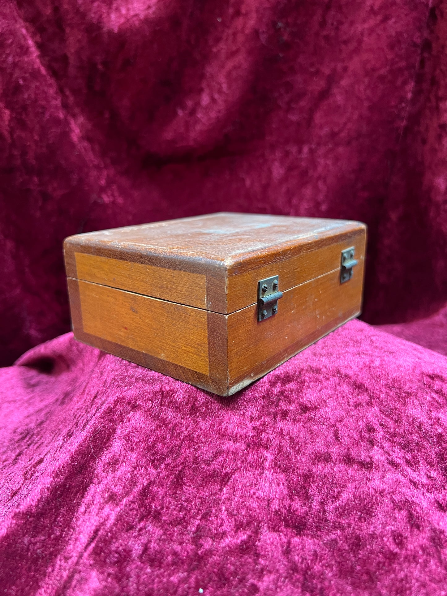 Vintage Oddities - Scale Calibration Weights in Wood Box - WM Ainsworth & Sons