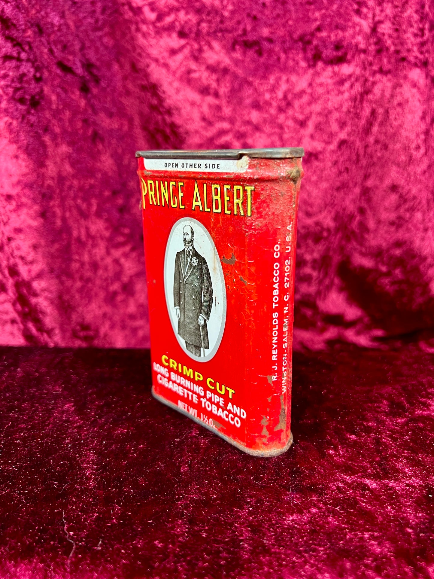 Vintage Tobacciana - Tobacco Tin - Prince Albert / Crimp Cut - #2