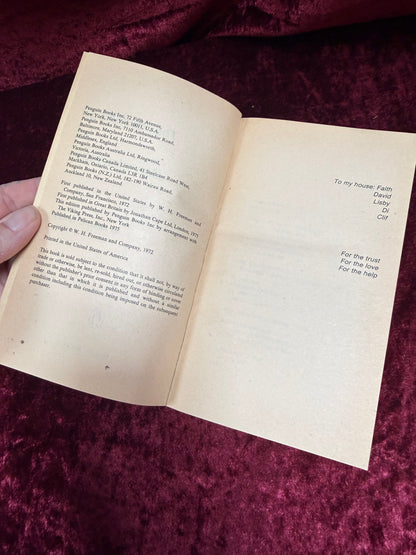 Vintage Paperback Book - The Psychology of Consciousness - Robert E. Ornstein - 1975