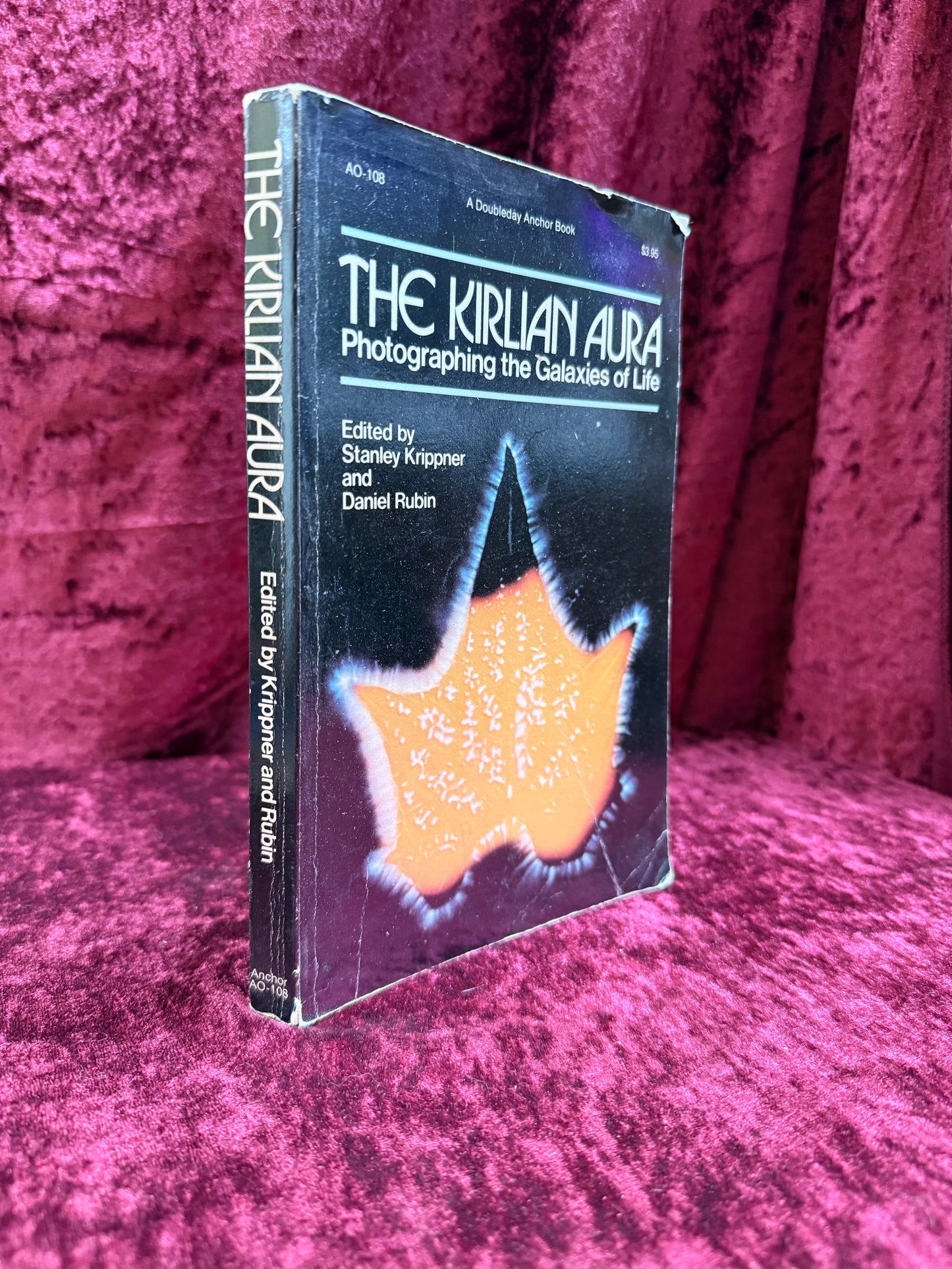 Vintage Paperback Book - The Kirlian Aura: Photographing the Galaxies of Life - Stanley Krippner - 1974