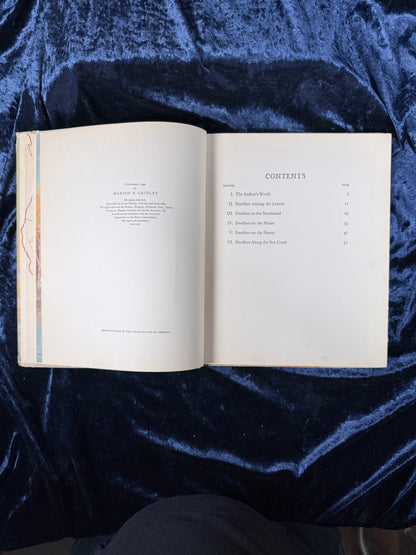 Vintage Clothbound Hardcover Book – Indians of Yesterday Lone Wolf 1940