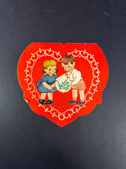 Vintage Ephemera - Valentine’s Day Card - My Valentine! - A-Meri-Card - USA