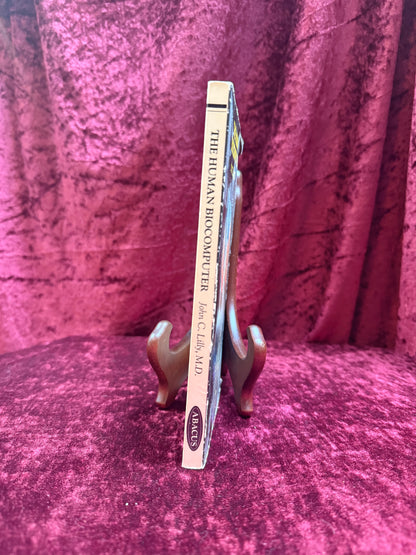 Vintage Paperback Book - The Human Biocomputer - John C. Lilly - 1972