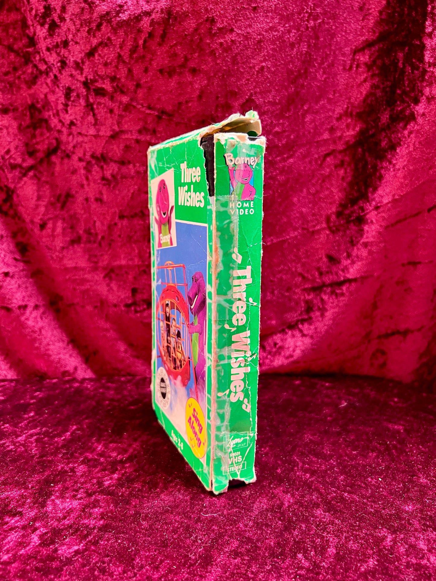 VHS - Barney Sing Along - Three Wishes - 1992