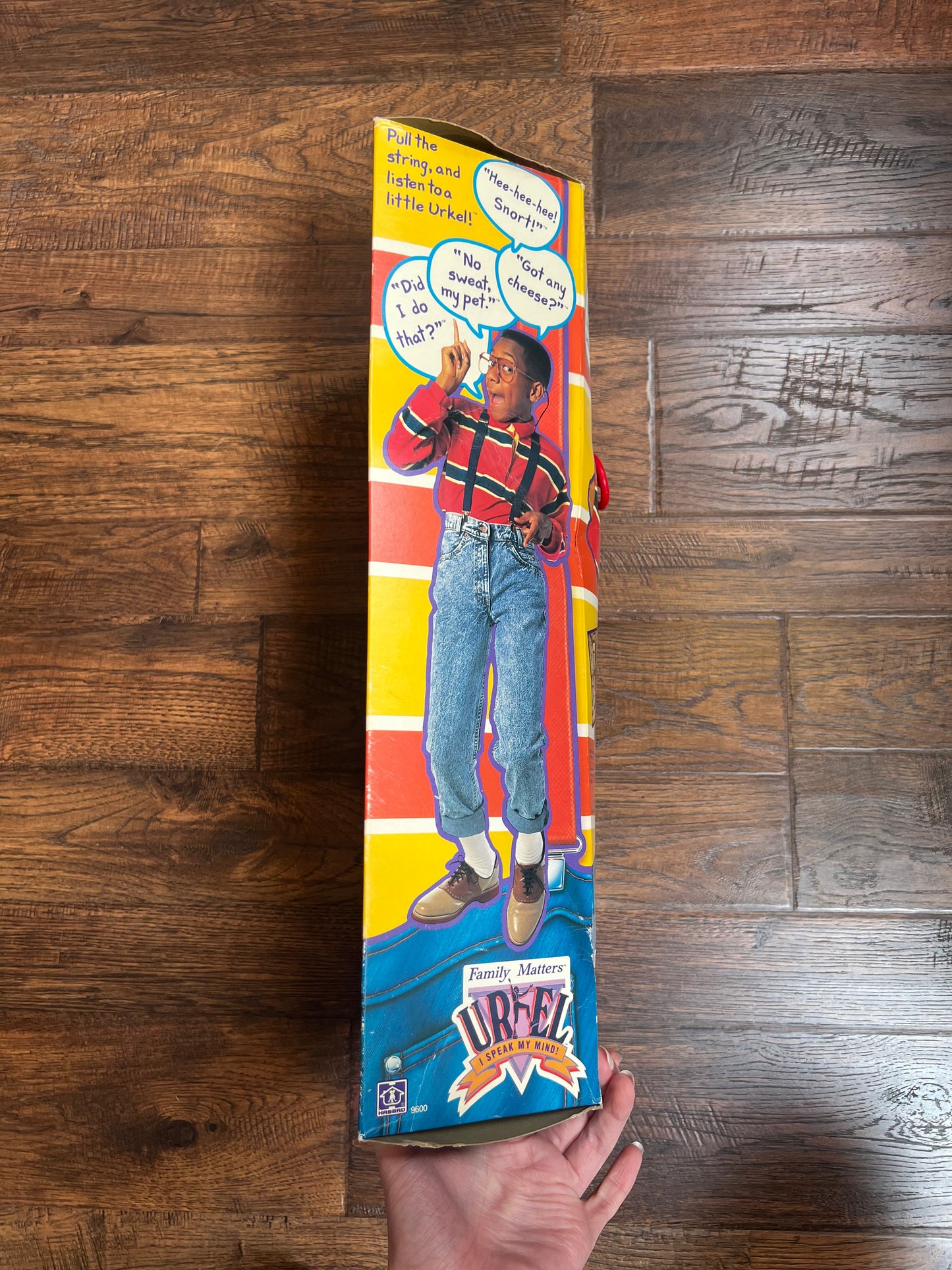 Vintage Collectibles - Family Matters Urkel Pull String Doll - Hasbro - 1991