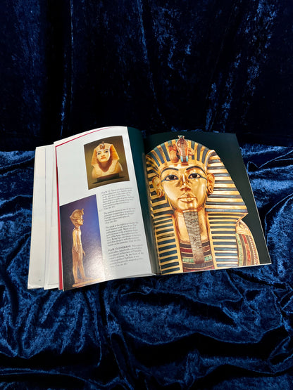 Vintage Treasures of Tutankhamun Exhibition Catalog - 1976 Metropolitan Museum Egyptian Art Book