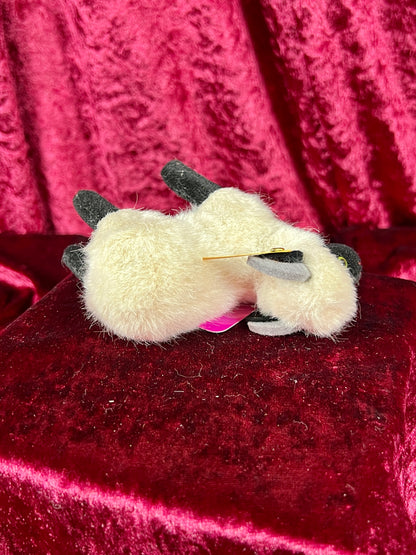 Vintage Collectibles - Miniature Stuffed Toy - Snucki the Sheep - 1520/11 - Steiff - Germany
