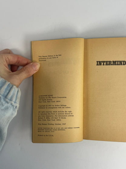 Vintage Paperback - Intermind - Ray Luther - 1967 Banner Books