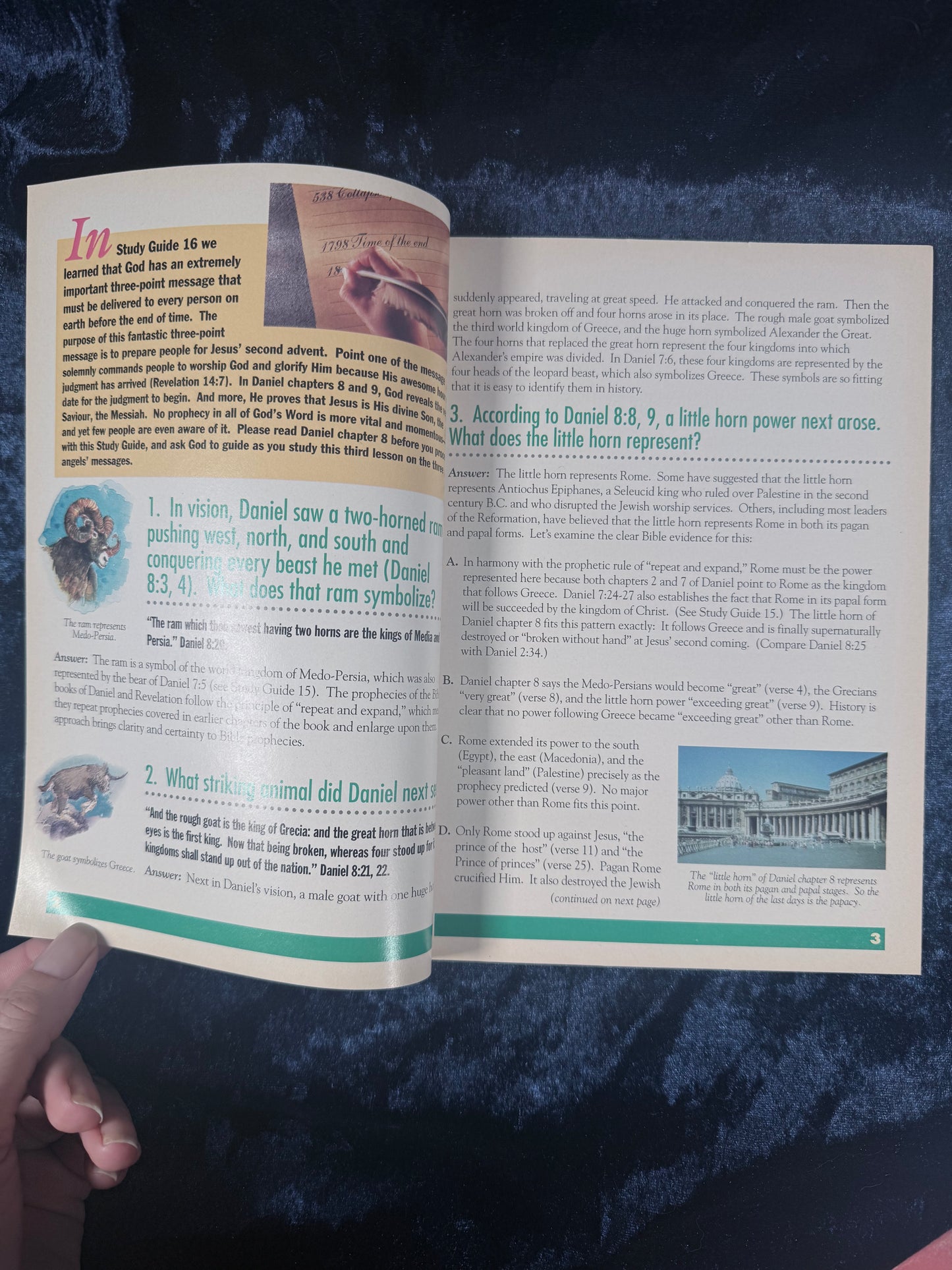 Vintage Amazing Facts Study Guide Booklet - God Sets a Date for the Judgment - Early Edition